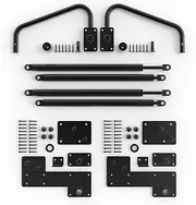 Arti-Life Queen Murphy Bed Hardware Kit for Guestroom Folding Bed DIY, Four Air Rod Kit for Adjustable Queen Murphy Bed Frame,Vertical and Easy to Pull Down & Fold Back, Alloy Steel with Matte Black