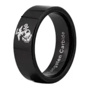 Tungsten Army Ring