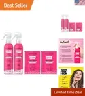 Grow Long Hair Treatment Bundle - 2 Leave In Conditioner Sprays & 2 Travel Ha...