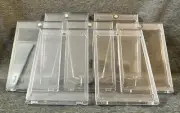 7x 35pt. Magnetic One-Touch Protective Card Display Case - Clear/Frosted Borders