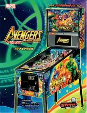 Stern Pinball Avengers Infinity Quest Pro Pinball Flyer *MINT CONDITION*