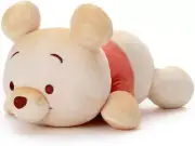 Disney Nui Pan Plush S Sleeping Pooh Bread-Like Toy Soft Stuffed W21cm(8.3in)