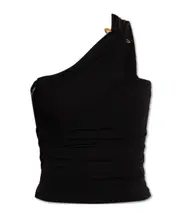 Versace Bare Shoulder Top IT40,IT42,IT38 black
