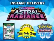 100 x ASTRAL RADIANCE Live Pokemon Booster Codes Online INSTANT QR EMAIL DELIVER