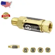Compact 1/4" NPT Air Regulator - Set to 70 PSI for Optimized Tool Performance