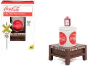 "Coca-Cola" Water Tower with Light "Bricktown" for 1/87 (HO) Scale Models