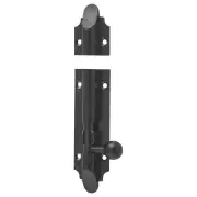 10cm Victorian Barrel Bolt, Matte Black