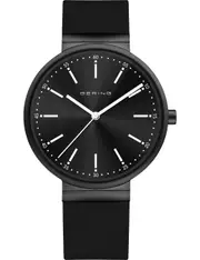 Bering 10141-402 Black Silicone Womens Watch