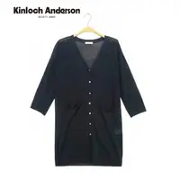 在飛比找momo購物網優惠-【Kinloch Anderson】雙口貼袋長版針織外套 金