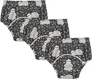 [Caihoyu] Baby Boys Toilet Training Pants Reusable Overnight Potty Training Underwear Pants Boxers Underwear for Toddler Boys