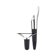 Georg Jensen Wine & Bar Wine Pourer & Stopper Set