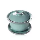 150ml Gaiwan Open Film Cover Bowl Longquan Celadon Kungfu Pot Tea Bowl Tea Cups