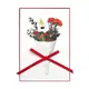 韓國 K-paper 手工 感謝卡/ Handmade Collection/ White Bouquet with Ribbon