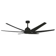 Brilliant Hercules 82" ABS 6 Blade DC Ceiling Fan with Remote