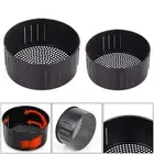 1 X Safe Kitchen Roasting Cooking Tool Air Fryer Basket Baking Tray Kitchenware