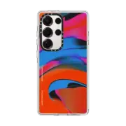 Galaxy S25 Ultra Clear Magnetic Case Gradient Warp 2 - Elliot Ulm