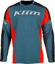 Klim XC Pro, jersey , color: Petrol/Black/Neon-Red , size: XL