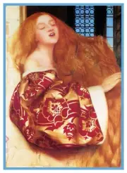 Pre Raphael Artist Cowper Rapunzel Orenco Originals Counted Cross Stitch Pattern