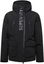 跩狗嚴選 男款 極度乾燥 SUPERDRY ULTIMATE 完全黑 外套 風衣 防水 防風 戶外運動 多口袋 科技布料 保暖中空棉 情侶款