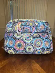 NWT Vera Bradley Grand Traveler Bag in Sunny Medallion