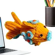Chenille Stems | Fish Lantern Fuzzy Stick Craft | Colorful New Year Ornament Twisting Stick Set, Spring Festival Toy Fuzzy Stick Craft for Kids