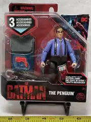 Penguin 4" Action Figure Spin Master Mystery DC The Batman Movie