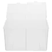 2 Pcs Table Storage Container Rack Perfume Stand Cotton Pad Pads Holder Miss