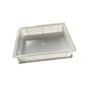 6x Dough Ball Tray Stackable 300x400x100mm Pizza Pasta Bread Proving Trays