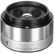 SIGMA ART 30MM F2.8 DN SILVER LENS FOR MICRO FOUR THIRDS MOUNT