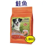 旺皮寶【超取店到店】紐西蘭GHR~無榖犬國王鮭魚~全齡犬飼料/成幼犬/挑嘴犬~1.8KG