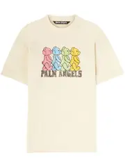 [Palm Angels] Palm Angels-T-Shirt Crossroads Bears-Uomo M