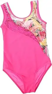 [Yardenfun] Gymnastics Leotards Girls Gymnastics Leotard Dance Performance Costume Fine Workmanship