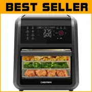 12-Quart 6-in-1 Touchscreen Air Fryer Oven - Family-Friendly Cooking Made Easy