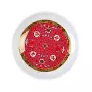Thunder Group 1004TR 4 oz Longevity Pattern Melamine Plate - 1 Doz