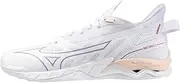 [Mizuno] Wave Mirage 5 Women's Handball Shoes, EU 37, White, 37 EU