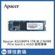 宇瞻 Apacer AS2280P4 1TB M.2 PCIe Gen3x4 SSD固態硬碟