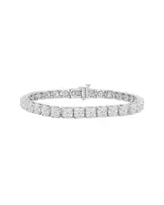 14K 13.00 ct. tw. Lab-Grown Diamond Tennis Bracelet