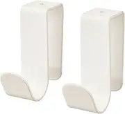 [IKEA] LÄTTHET Modern Over-the-Door Hook and Clip, Plastic, Metal, Plastic Composition, Storage Hook, Hook
