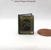PETER PAN 1:12 Scale Miniature Readable Color Illustrated Book