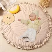 Baby Play Mat Cotton Game Blanket Crawling Pad Round Infant Toys for Children Kids Rug Gym Activity Newborn Photography Props