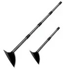 Triangle Hoe with Long Handle- 15 to 72 Inch Adjustable, Heavy Duty Metal Gar...