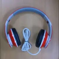 在飛比找蝦皮購物優惠-E-books 摺疊高音質全罩耳機 3.5MM 法拉利紅 (