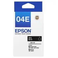 在飛比找momo購物網優惠-【EPSON】04E 原廠黑色墨水匣(T04E150)