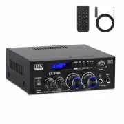 BT-398A Stereo Amplifier Receivers, Bluetooth 5.0 Audio Amp 2.0 Channel 60W+6...