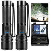 Flashlights High Lumens Rechargeable, 990,000 Lumens Super Bright Led Flashli...