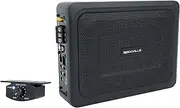 Rockville RW68CA 400w 6x8 Slim Under-Seat Active Powered Car/Truck Subwoofer Sub