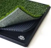 Grass Puppy Pee Pad for Dogs Pets 16x20 Reusable 3-Layer Training Potty Pad Tray