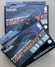 2x Spalding - Glow in the Dark - Basketball Court Marking Kit