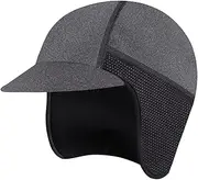 [yuksok] Cycling Hat Sports Hat Sweat Absorbent Baggy Hat, Warm Lining Cap, Winter Cycling Cap for Running Camping Exercise Ski Hiking
