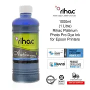 1 litre Cyan RIHAC Refill Ink for Canon CLI521 Cartridge IP4950 MX885 MX895 CISS